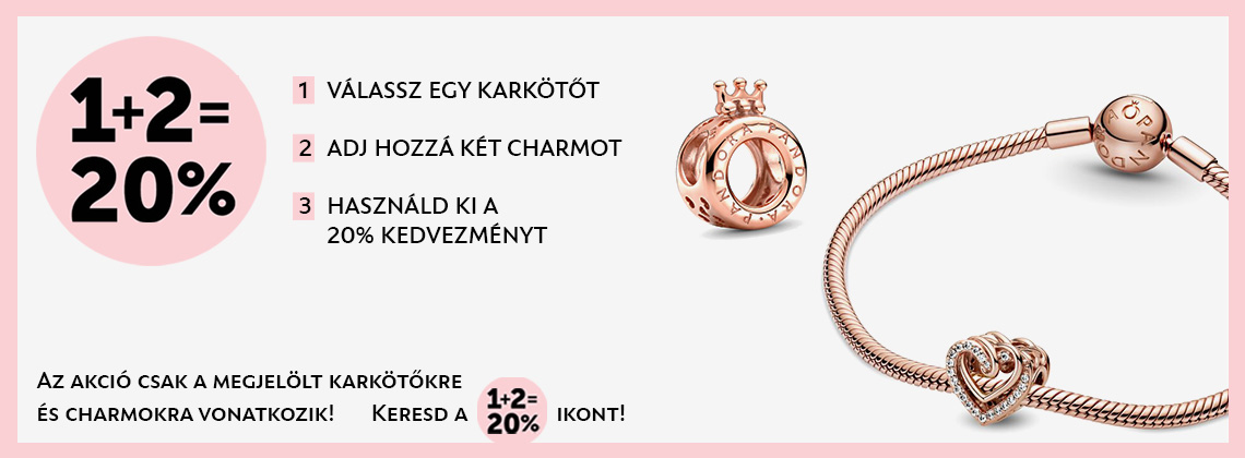 PANDORA 20% megjelölt termékekre