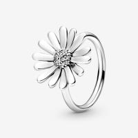 Pandora Pavé százszorszép ezüst gyűrű