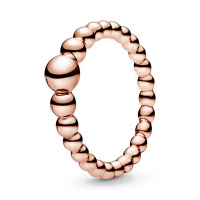 Pandora Gyöngyök sora rozé arany gyűrű
