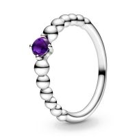 Pandora Lila gyöngyös ezüst gyűrű