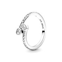 Pandora Örök szívek ezüst gyűrű