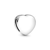 Pandora Reflexions szolíd szív ezüst klip charm