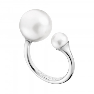 Calvin Klein pearly ezüstszín női gyűrű