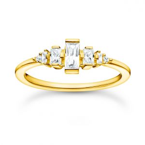 Thomas Sabo fehér női ezüst gyűrű
