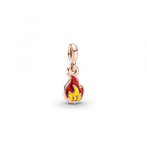 Pandora ME lángoló tűz mini függő rozé arany charm