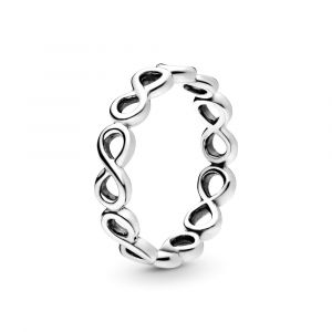Pandora Végtelen fény ezüst karikagyűrű