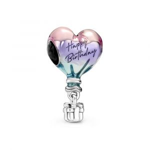 Pandora Moments Boldog születésnapot hőlégballon Ezüst Charm