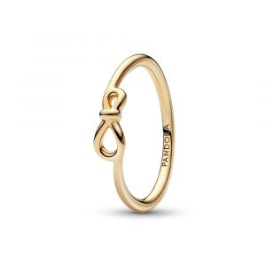 Pandora Végtelen csomó Sárga arany Gyűrű