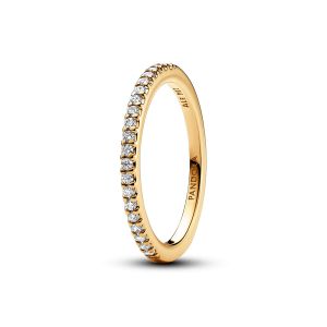 Pandora Szikrázó karikagyűrű sárga arany színű gyűrű
