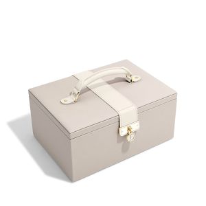 Stackers bézs classic luxus ékszer doboz