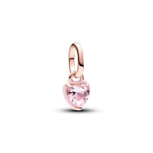 Pandora ME rózsaszín csakra szív mini függő charm