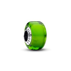 Pandora Moments Zöld mini muranói üveg charm