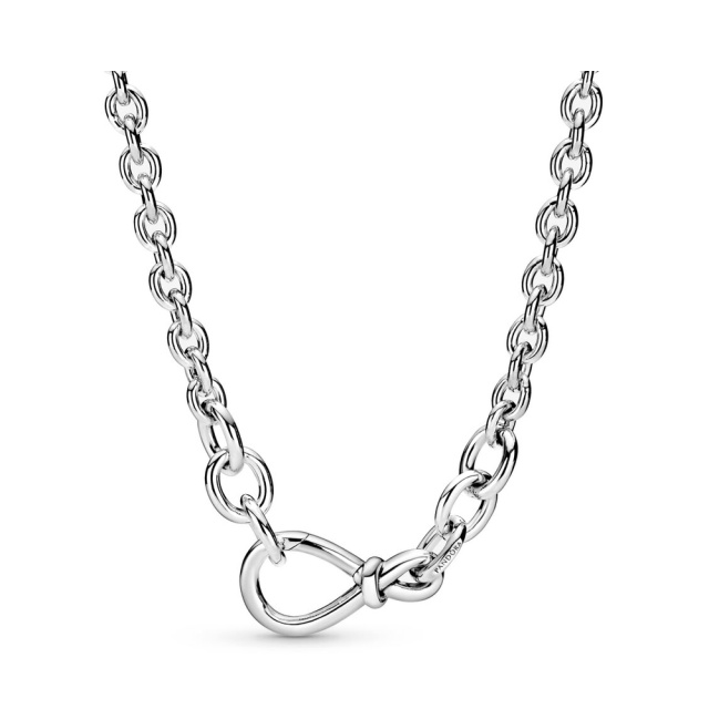 Pandora Vastag végtelen csomó anker ezüst nyaklánc és medál