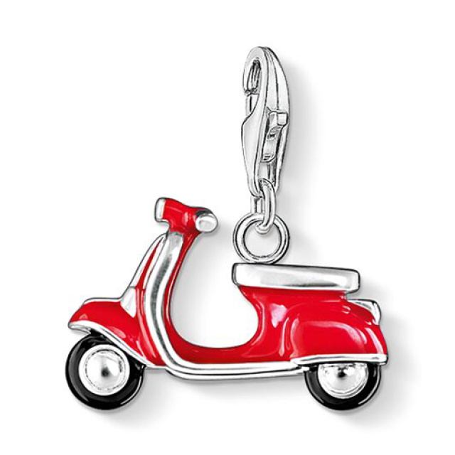 Thomas Sabo női charm, Vörös robogó