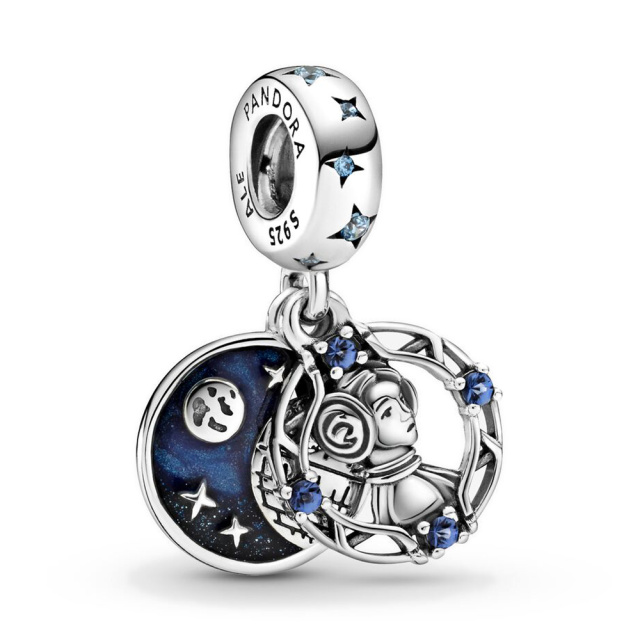 Pandora Moments Star Wars Leia hercegnő ezüst függő charm