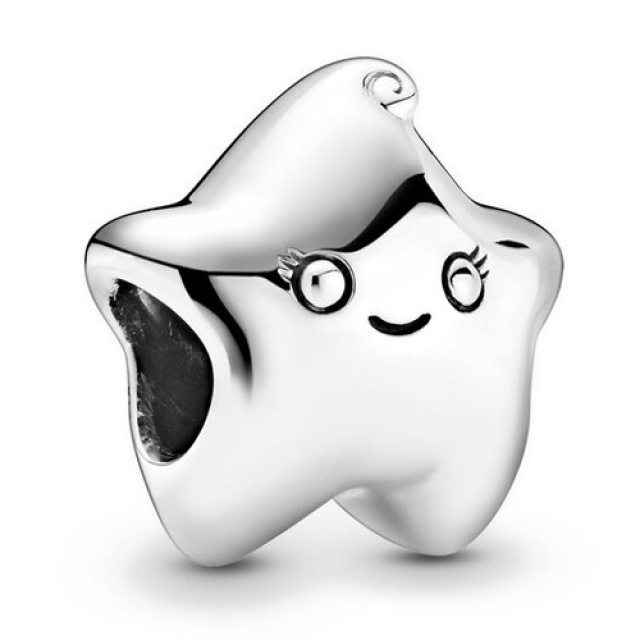 Pandora Moments Isa a csillag ezüst charm