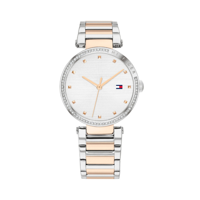 Tommy Hilfiger női karóra, Lynn rose és ezüst színű TH1782236