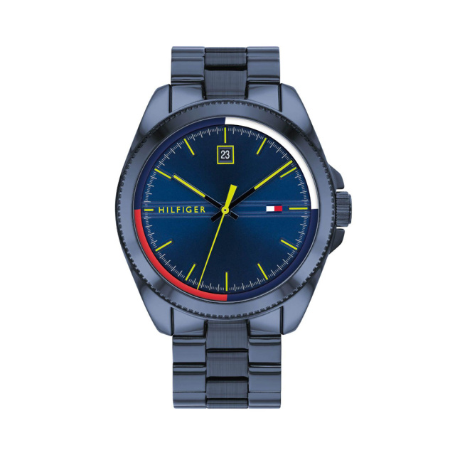 TOMMY HILFIGER FÉRFI KARÓRA, Riley sötétkék színű TH1791689