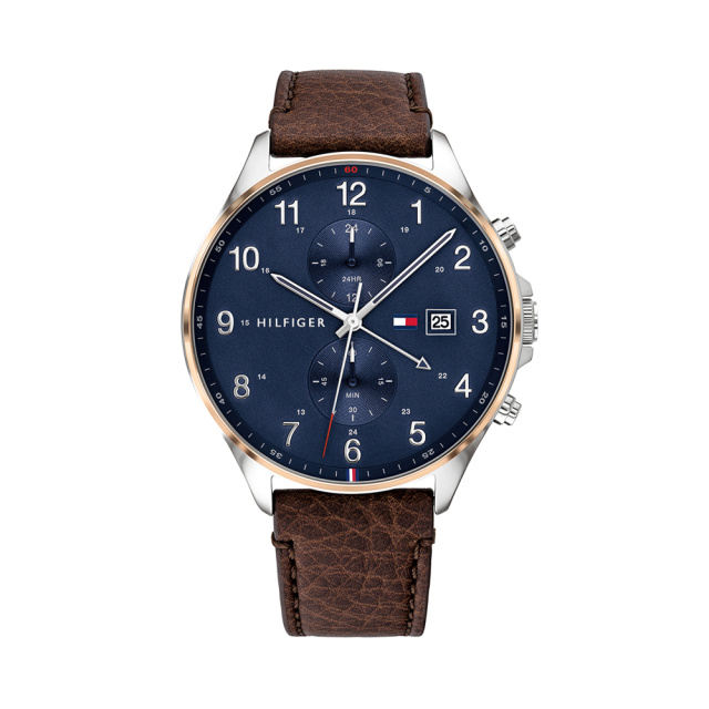 TOMMY HILFIGER féri karóra, West sötétkék számlapos TH1791712