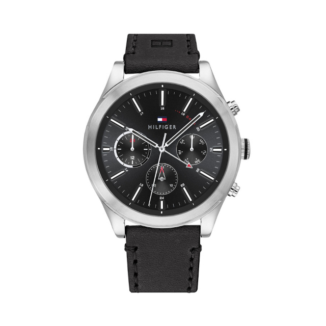 Tommy Hilfiger férfi karóra, Ashton fekete színű TH1791740