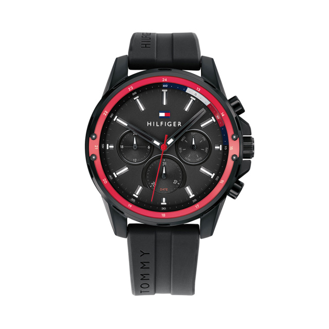 Tommy Hilfiger Férfi karóra, MASON fekete színű TH1791793