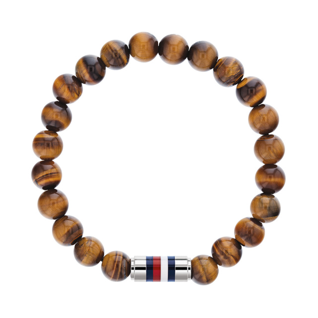 Tommy Hilfiger férfi karkötő, barna színű THJ2790067