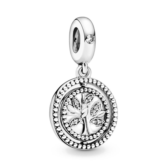 Pandora Moments Forgó élet fája ezüst charm