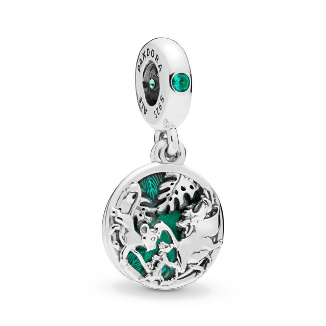 Pandora Moments Disney: Simba, Timon és Pumbaa ezüst charm