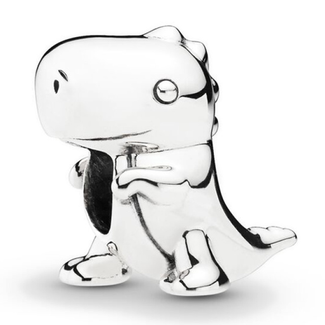 Pandora Moments Dinoszaurusz ezüst charm