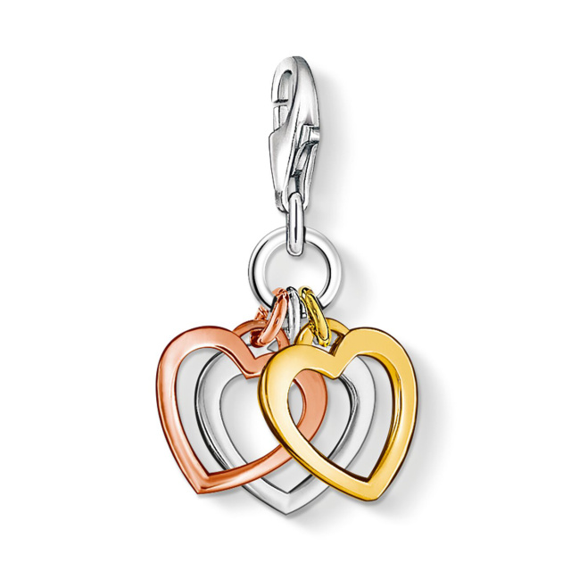 Thomas Sabo női charm, Három szív