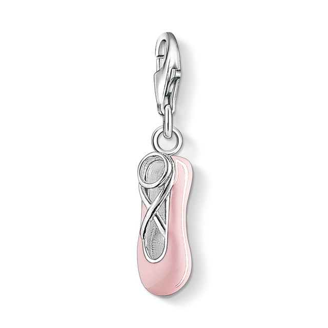 Thomas Sabo női charm, Rózsaszín balettcipő