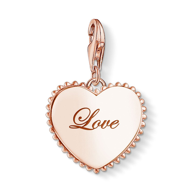 Thomas Sabo női charm, Szív