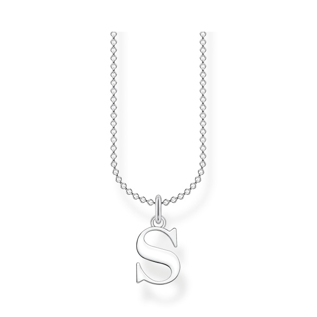 Thomas Sabo nyaklánc S betű ezüst medállal