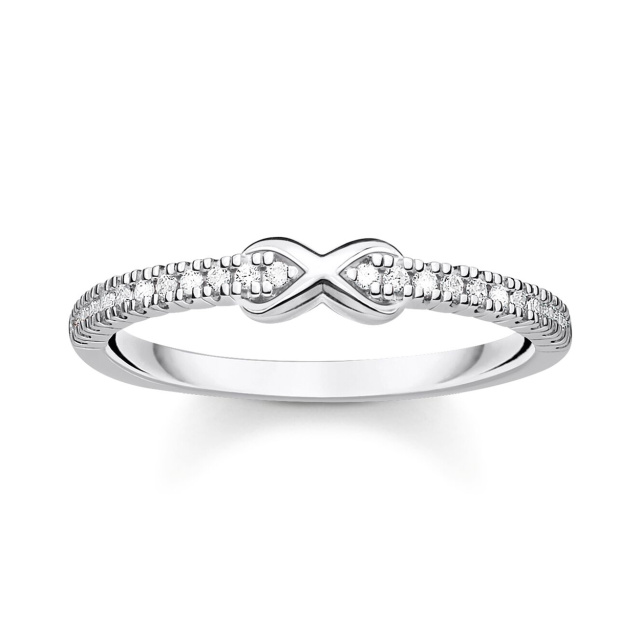 Thomas Sabo Végtelen jel cirkónia köves női gyűrű