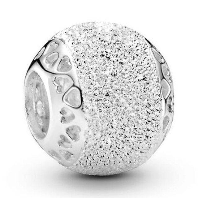 Pandora Moments Pandora csillogó szive ezüst charm