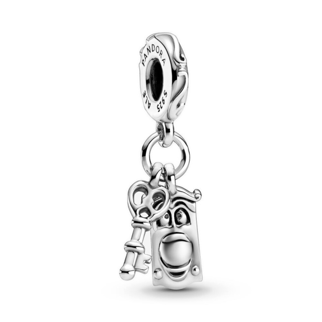 Pandora Moments Alice csodaországban teaparti ezüst charm