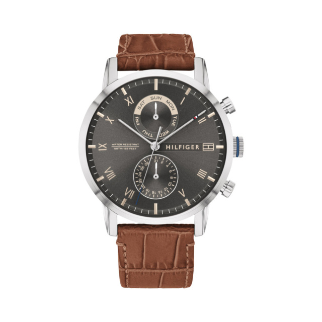 Tommy Hilfiger férfi karóra, Kane fekete számlapos TH1710398