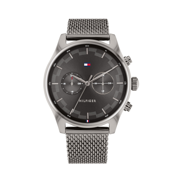 Tommy Hilfiger férfi karóra, Sawyer asztroszürke színű TH1710421