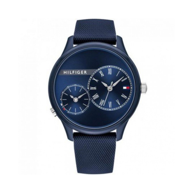 Tommy Hilfiger női karóra, Meg kék szilikon szíjas TH1782146