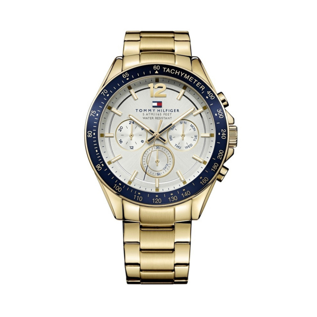 Tommy Hilfiger férfi karóra, Luke aranyszínű TH1791121