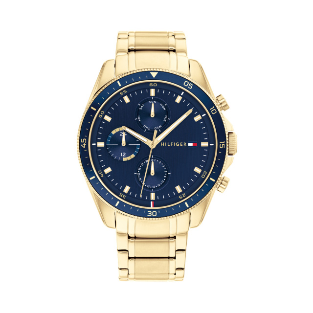 Tommy Hilfiger férfi karóra, Parker arany színű TH1791834