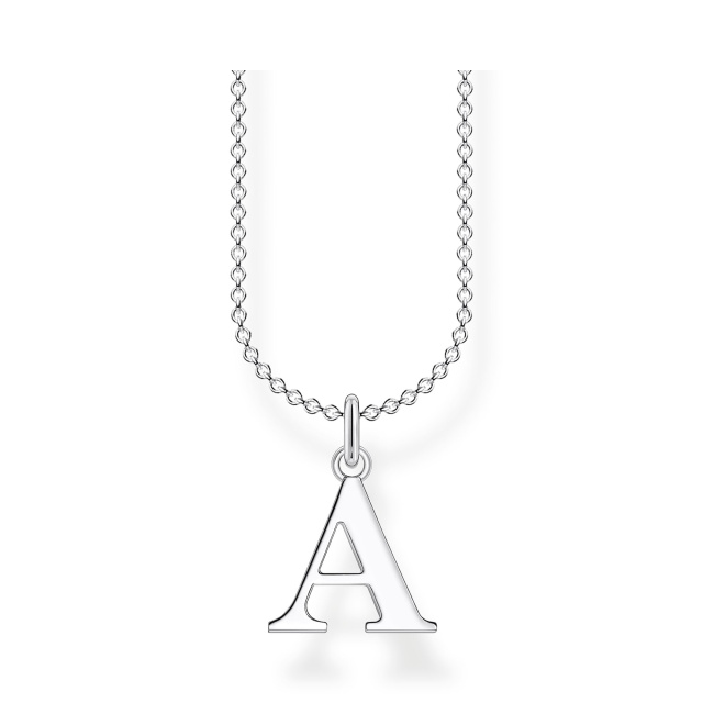 Thomas Sabo nyaklánc A betű ezüst medállal