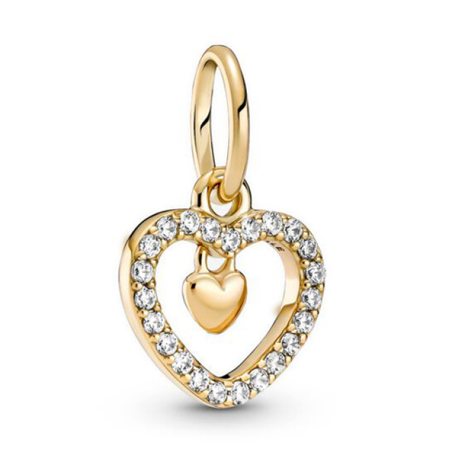 Pandora Moments arany charm