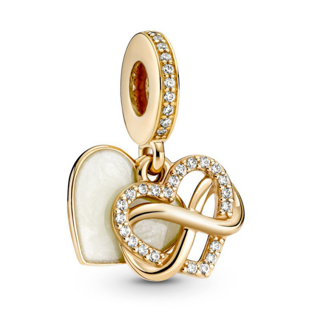 Pandora Moments arany charm