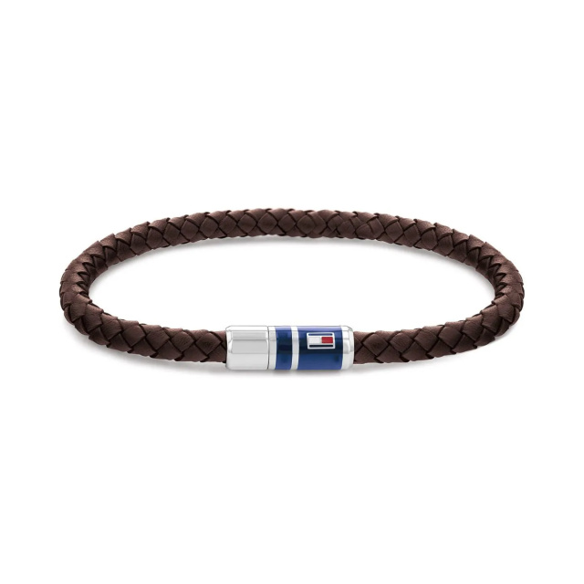 Tommy Hilfiger Braided Leather férfi karkötő THJ2790295