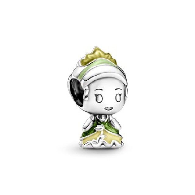 Pandora Moments Disney, A hercegnő és a béka Tiana ezüst charm