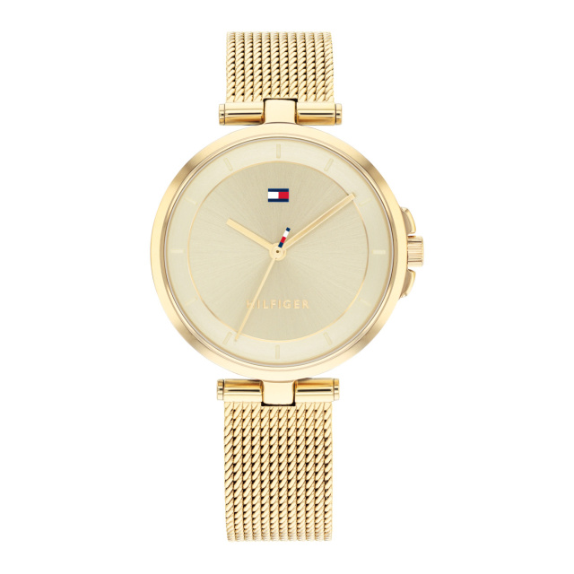 Tommy Hilfger női karóra, Horloge finom elegancia arany színben TH1782362