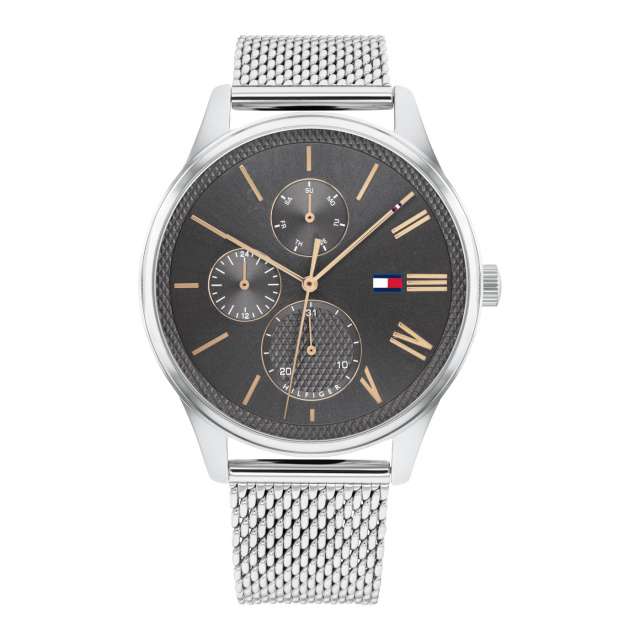 Tommy Hifiger férfi karóra, Summer Horloge fekete számlappal TH1791846