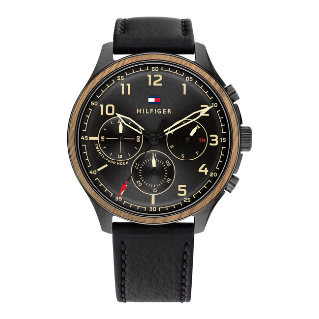 Tommy Hifiger férfi karóra, Summer Horloge fekete színben TH1791854