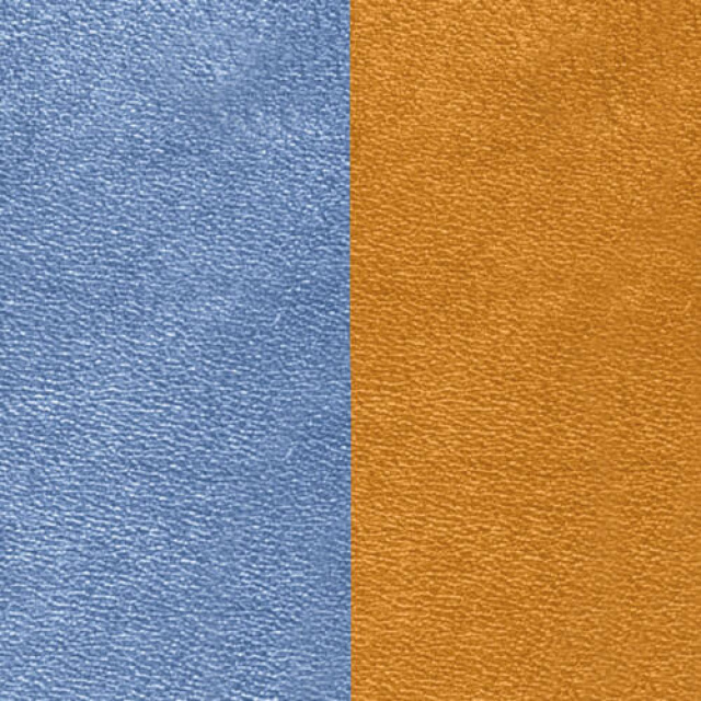 Les Georgettes Blue denim/Canyon 25 mm karkötő bőr